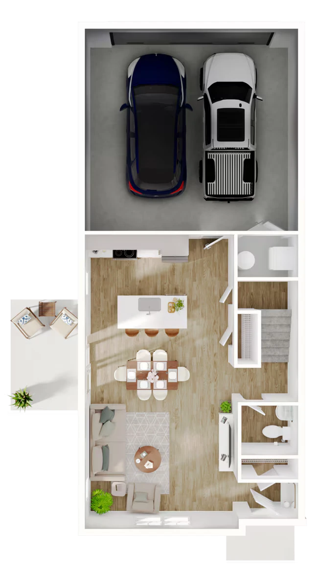 Summit 4 x 2.5 4104 floor plan